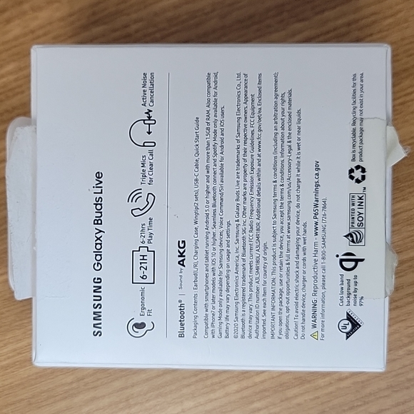 Samsung Galaxy Buds Live (wireless) - Picture 2 of 5